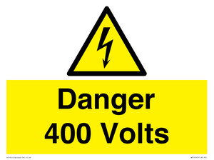 Danger 400 Volts